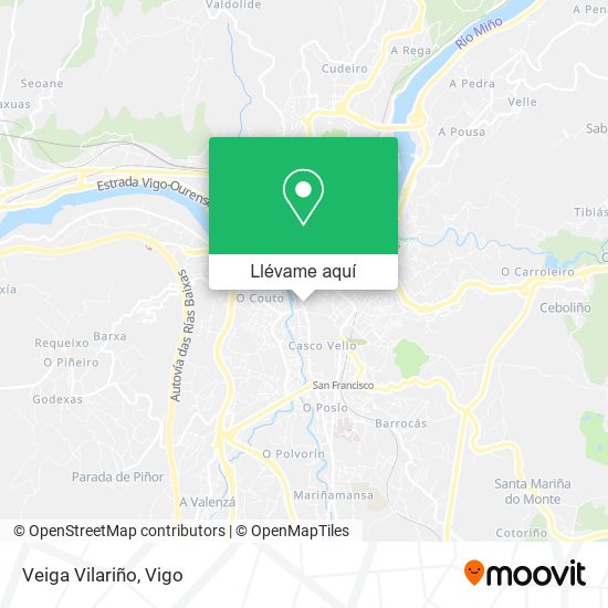Mapa Veiga Vilariño