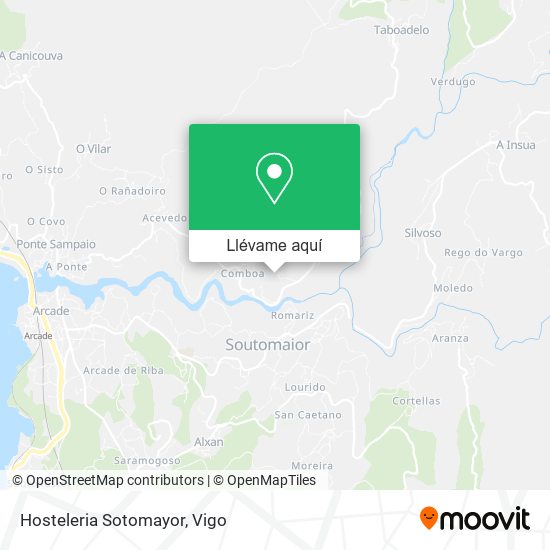 Mapa Hosteleria Sotomayor