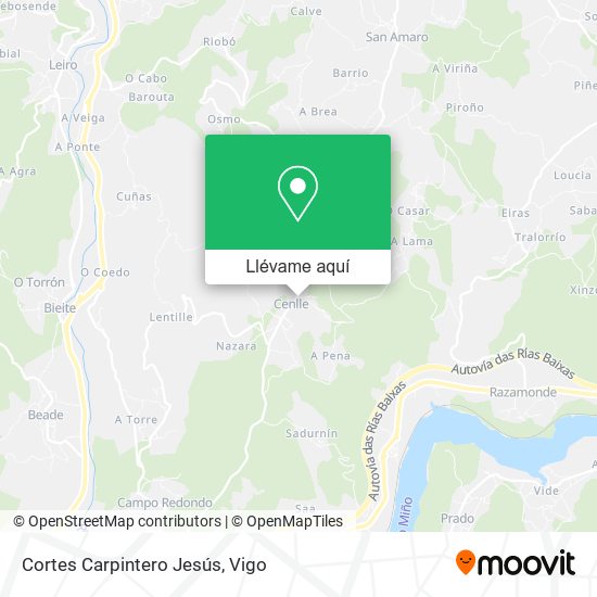 Mapa Cortes Carpintero Jesús