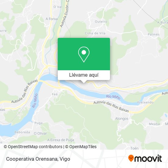 Mapa Cooperativa Orensana