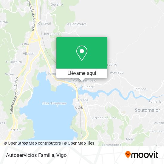 Mapa Autoservicios Familia