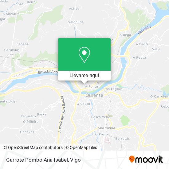 Mapa Garrote Pombo Ana Isabel