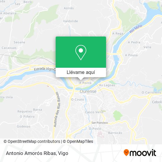 Mapa Antonio Amorós Ribas