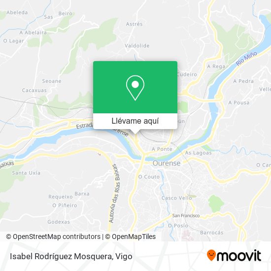 Mapa Isabel Rodríguez Mosquera