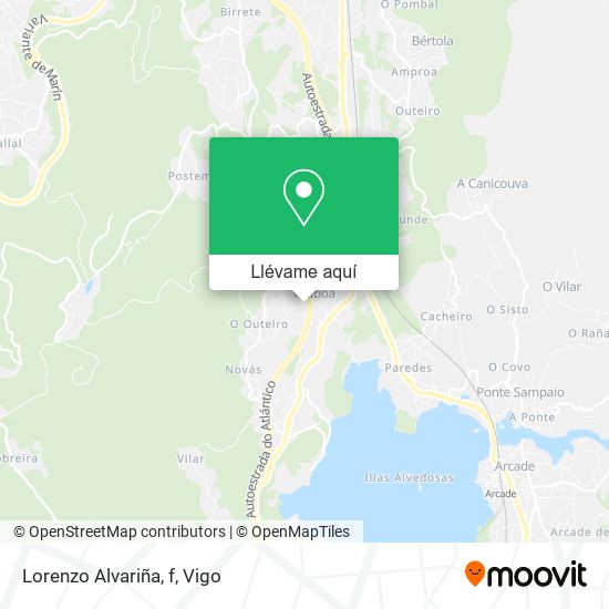 Mapa Lorenzo Alvariña, f