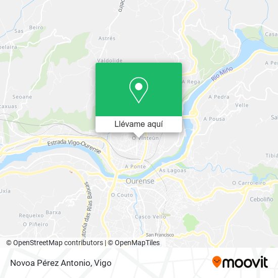 Mapa Novoa Pérez Antonio