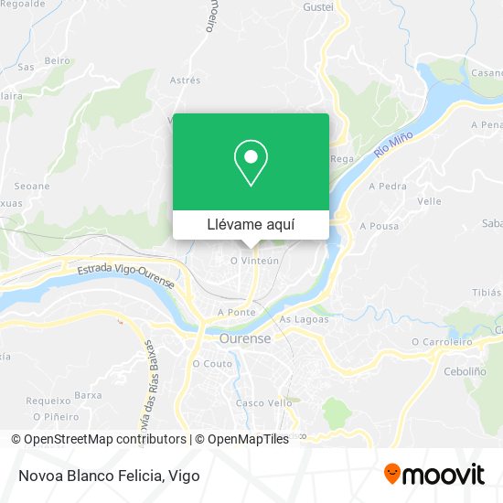Mapa Novoa Blanco Felicia