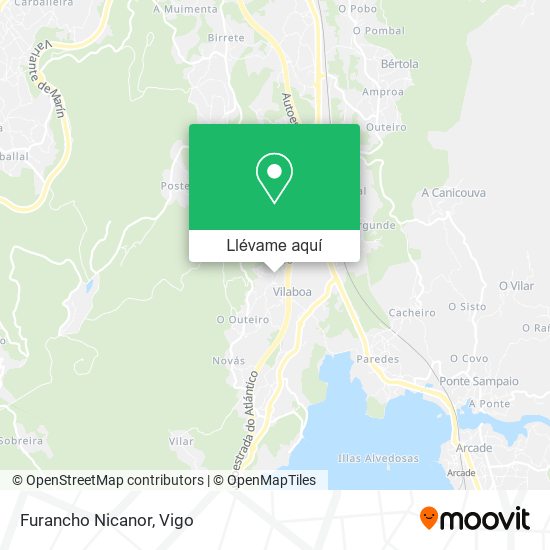 Mapa Furancho Nicanor