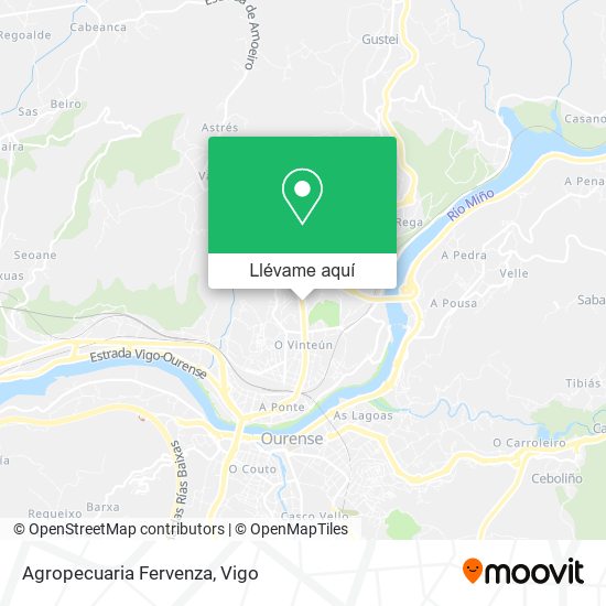 Mapa Agropecuaria Fervenza