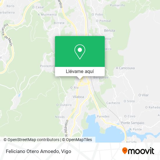 Mapa Feliciano Otero Amoedo
