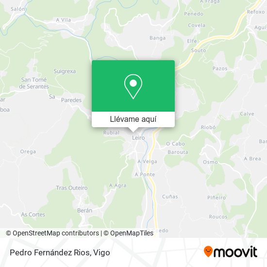 Mapa Pedro Fernández Rios