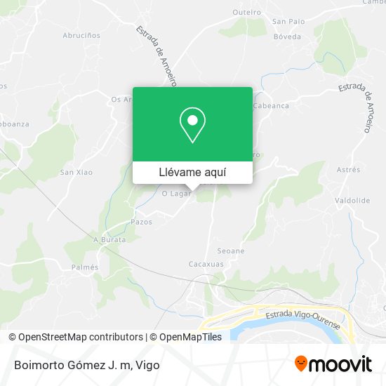 Mapa Boimorto Gómez J. m