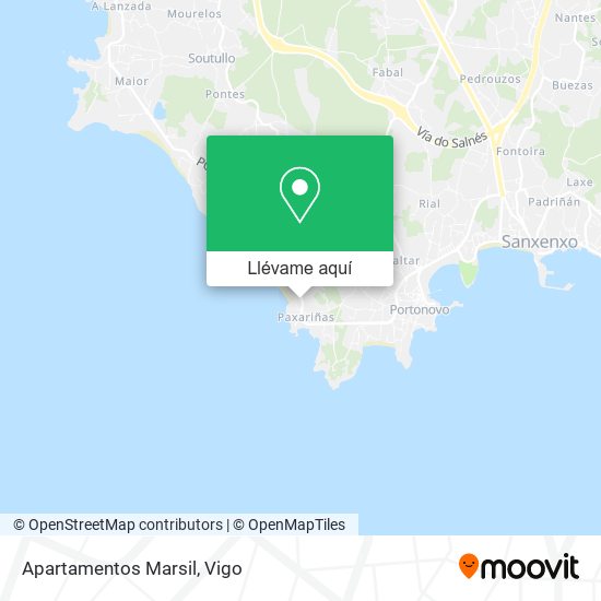 Mapa Apartamentos Marsil