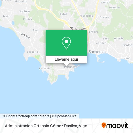 Mapa Administracion Ortensia Gómez Dasilva