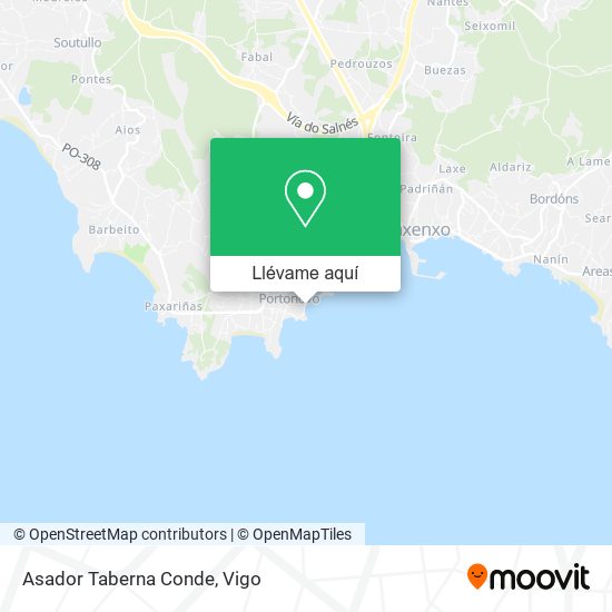 Mapa Asador Taberna Conde