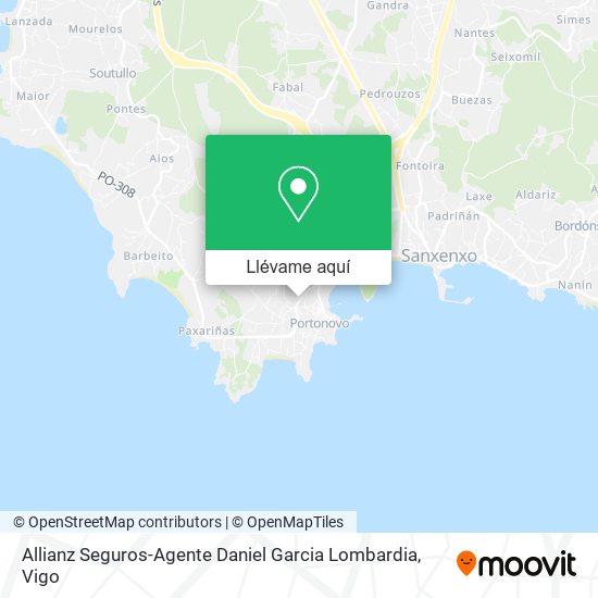 Mapa Allianz Seguros-Agente Daniel Garcia Lombardia