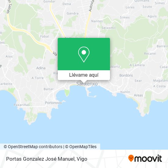 Mapa Portas Gonzalez José Manuel