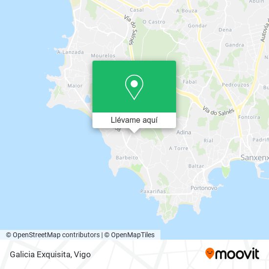 Mapa Galicia Exquisita