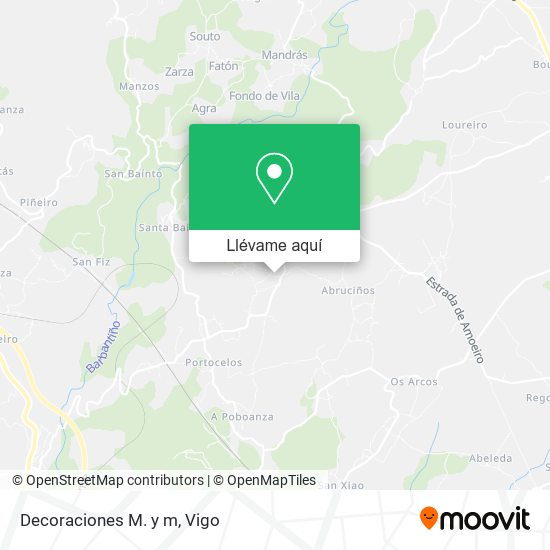 Mapa Decoraciones M. y m