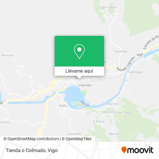 Mapa Tienda o Colmado