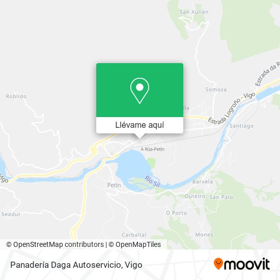 Mapa Panadería Daga Autoservicio