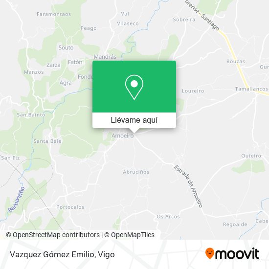 Mapa Vazquez Gómez Emilio