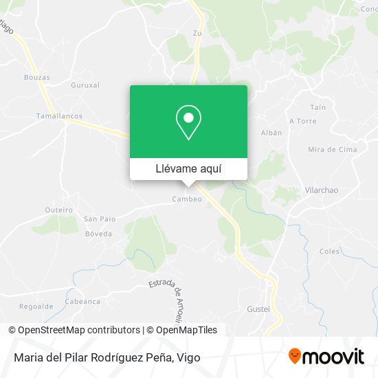Mapa Maria del Pilar Rodríguez Peña