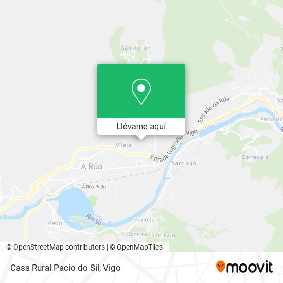 Mapa Casa Rural Pacio do Sil