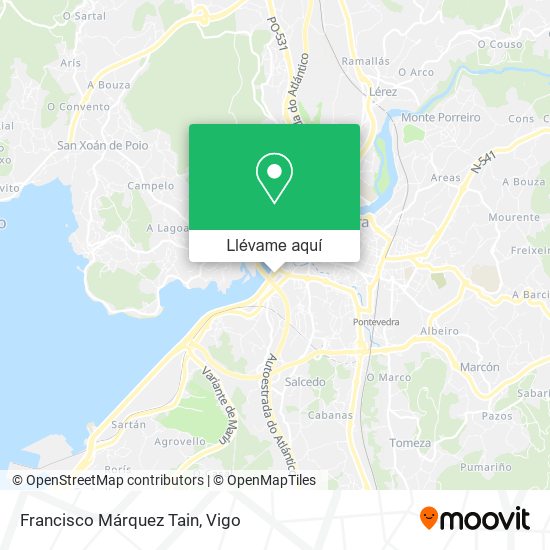 Mapa Francisco Márquez Tain