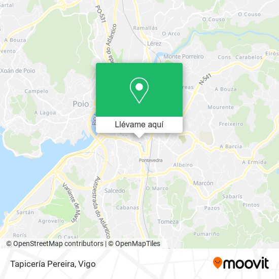 Mapa Tapicería Pereira