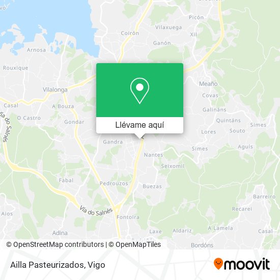 Mapa Ailla Pasteurizados