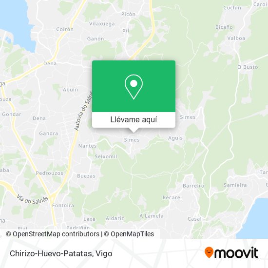 Mapa Chirizo-Huevo-Patatas