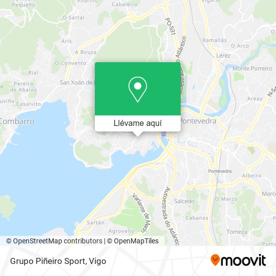 Mapa Grupo Piñeiro Sport