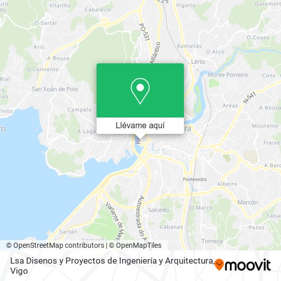 Mapa Lsa Disenos y Proyectos de Ingeniería y Arquitectura