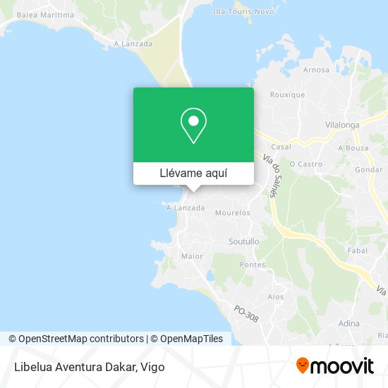 Mapa Libelua Aventura Dakar