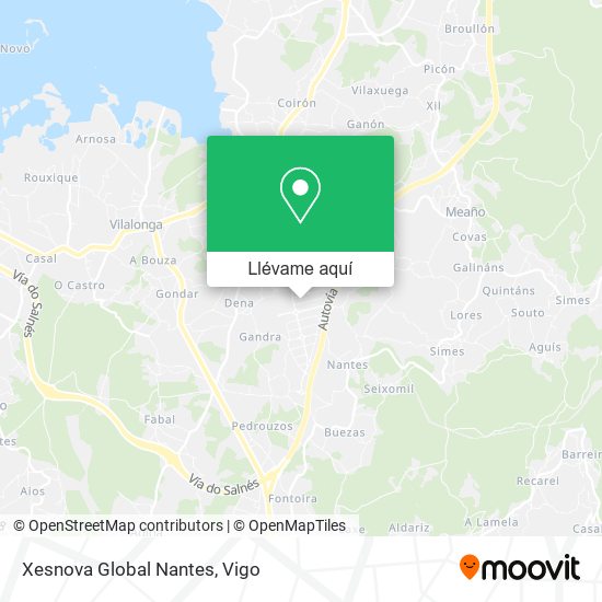 Mapa Xesnova Global Nantes