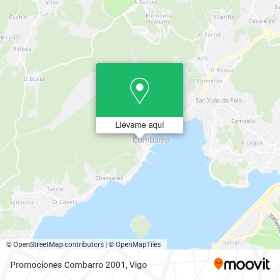 Mapa Promociones Combarro 2001