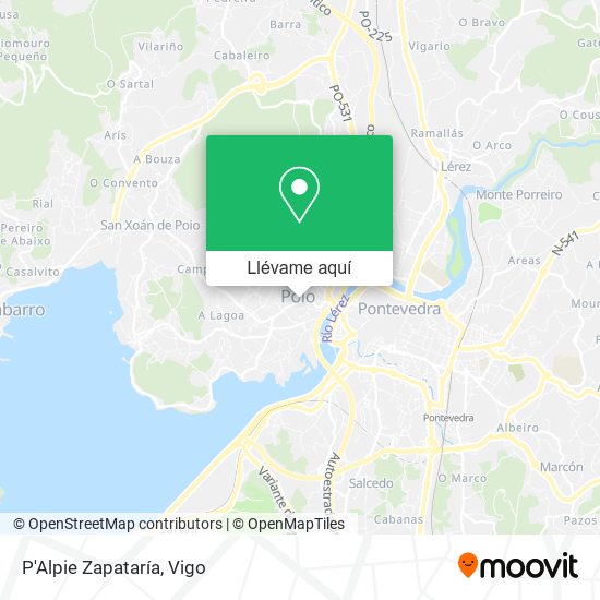 Mapa P'Alpie Zapataría