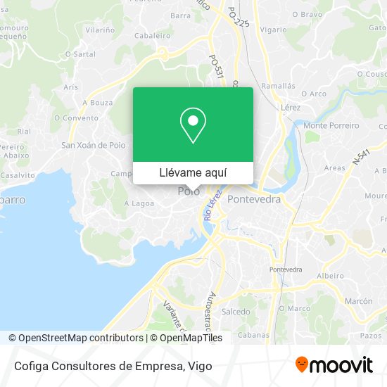 Mapa Cofiga Consultores de Empresa