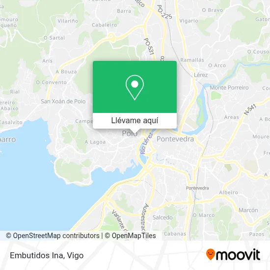 Mapa Embutidos Ina