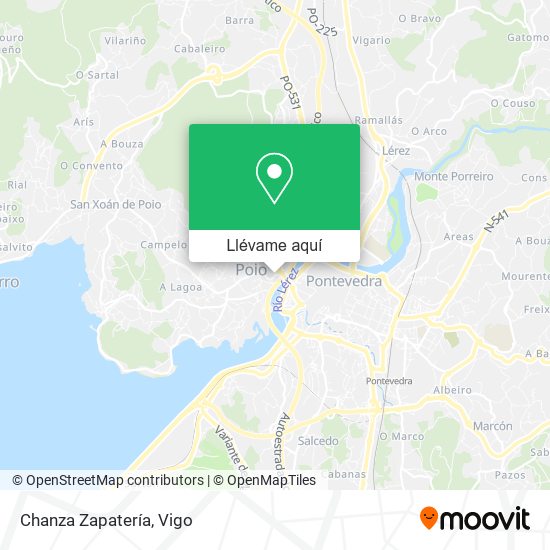 Mapa Chanza Zapatería