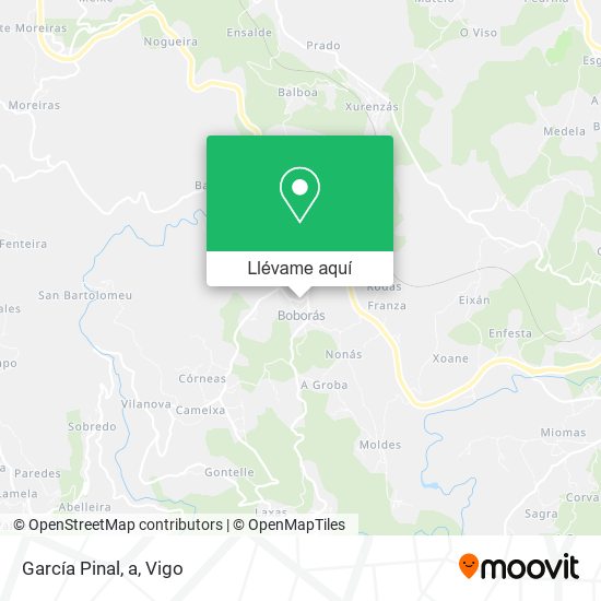 Mapa García Pinal, a