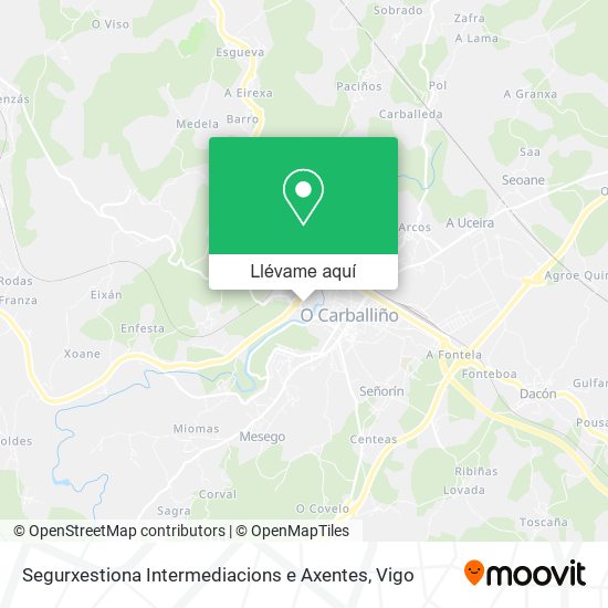 Mapa Segurxestiona Intermediacions e Axentes