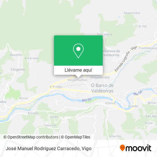 Mapa José Manuel Rodríguez Carracedo