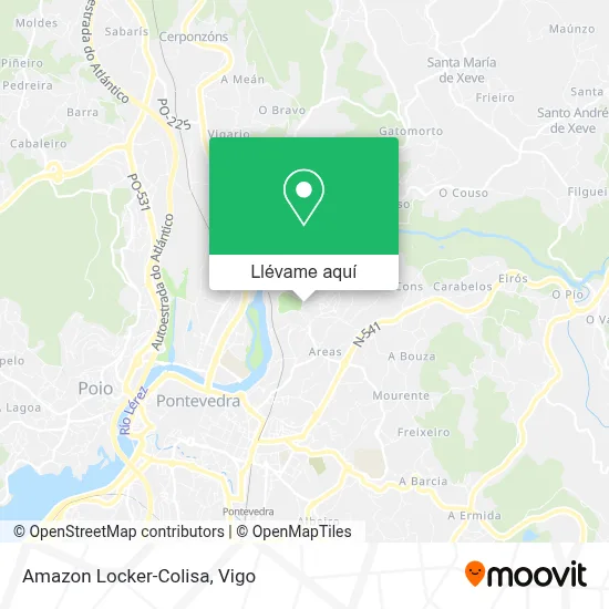 Mapa Amazon Locker-Colisa