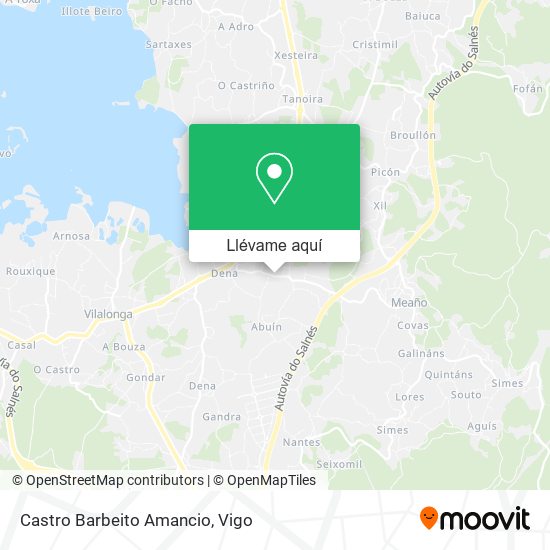 Mapa Castro Barbeito Amancio