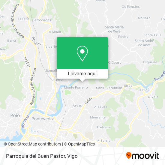 Mapa Parroquia del Buen Pastor