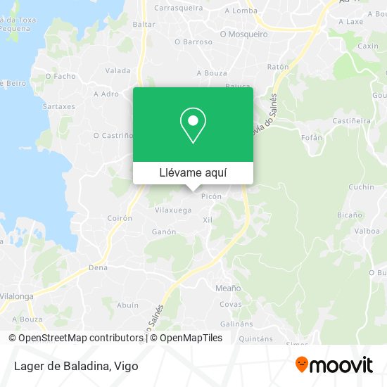 Mapa Lager de Baladina