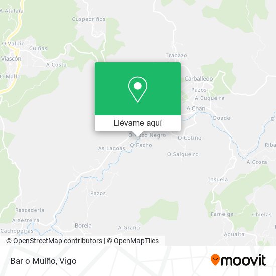 Mapa Bar o Muíño