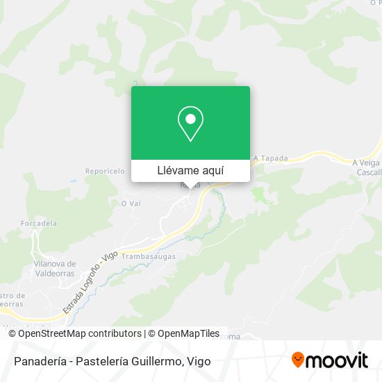 Mapa Panadería - Pastelería Guillermo